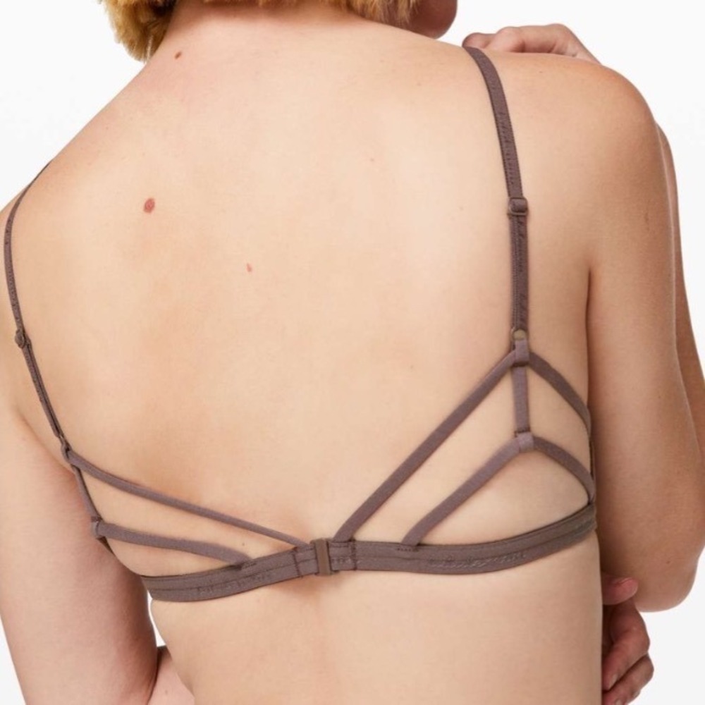 Lululemon | Simply Strappy Bralette Cherry‎ Cola Size L